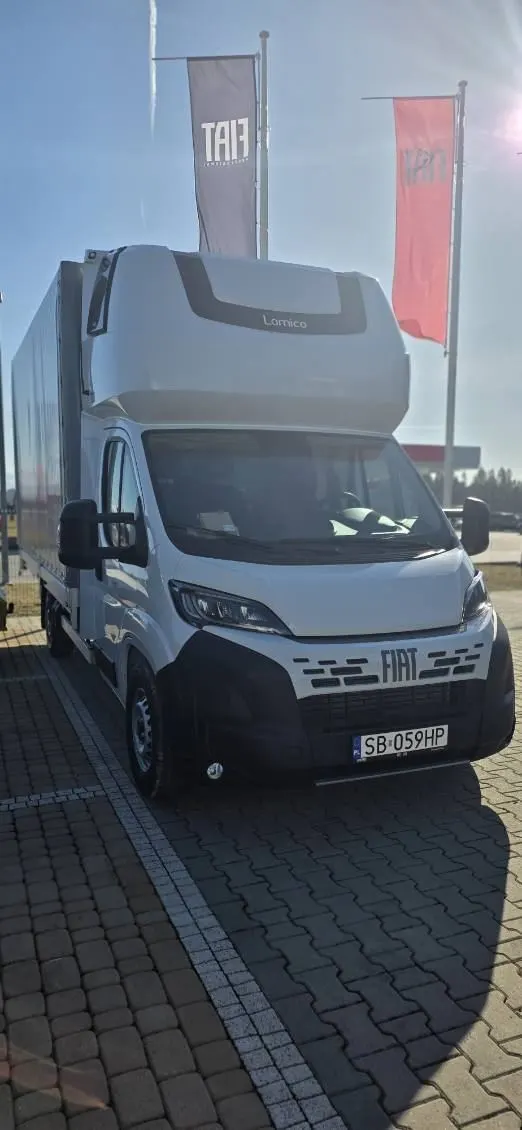 Fiat Ducato 180 KM, plandeka ze spaniem, nowy