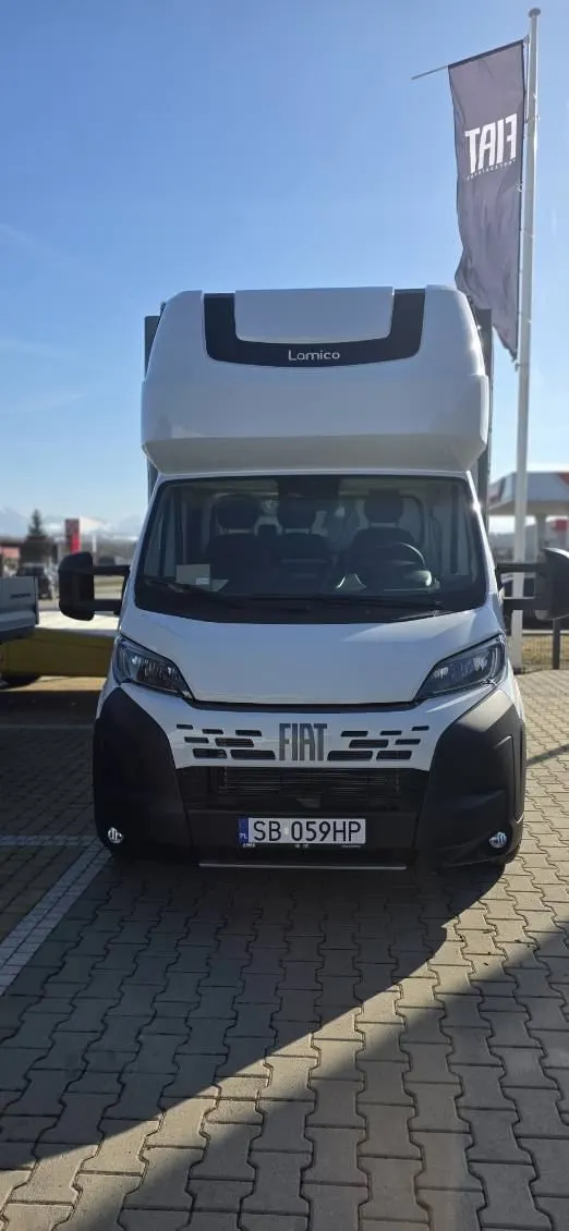 Fiat Ducato 180 KM, plandeka ze spaniem, nowy