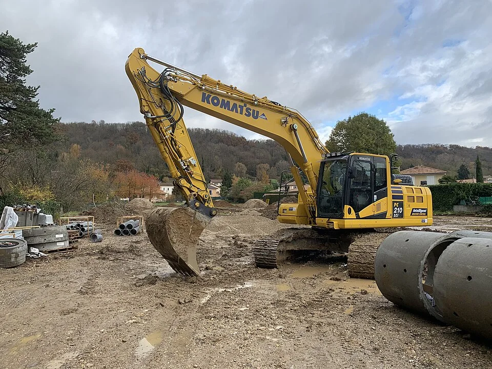 Koparka gąsienicowa Komatsu PC210