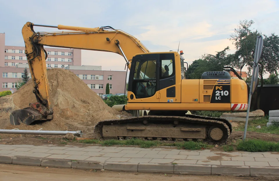 Koparka gąsienicowa Komatsu PC210